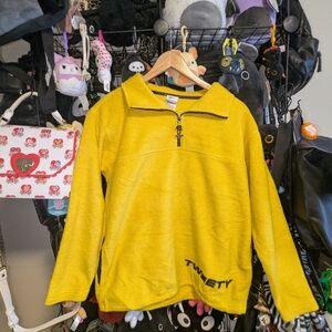 Vintage Tweety Bird Fleece Pullover Looney Tunes Y2K